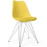 Eetkamerstoel met Kussen - Scandinavisch Design en Metalen - Skögur image 9