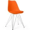 Eetkamerstoel met Kussen - Scandinavisch Design en Metalen - Skögur image 9