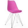 Eetkamerstoel met Kussen - Scandinavisch Design en Metalen - Skögur image 9