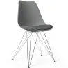 Eetkamerstoel met Kussen - Scandinavisch Design en Metalen - Skögur image 9