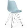 Eetkamerstoel met Kussen - Scandinavisch Design en Metalen - Skögur image 9