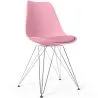 Eetkamerstoel met Kussen - Scandinavisch Design en Metalen - Skögur image 9