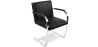 Bureaustoel met armleuningen - Bureaustoel bekleed met patchwork in wit en zwart - Brama image 9