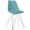 Eetkamerstoel met Kussen - Scandinavisch Design en Metalen - Skögur image 9