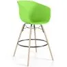 Barkruk - Scandinavisch Design - Natuurlijke Houten Poten - Melania image 9