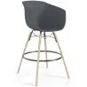 Barkruk - Scandinavisch Design - Natuurlijke Houten Poten - Melania image 9