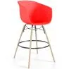 Barkruk - Scandinavisch Design - Natuurlijke Houten Poten - Melania image 9