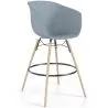 Barkruk - Scandinavisch Design - Natuurlijke Houten Poten - Melania image 9