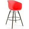 Barkruk - Scandinavisch Design - Donkere Houten Poten - Pirela image 9