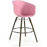 Barkruk - Scandinavisch Design - Donkere Houten Poten - Pirela image 9