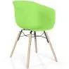 Eetkamerstoel - Scandinavisch Design - Natuurlijke Houten Poten - Polin image 9