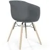 Eetkamerstoel - Scandinavisch Design - Natuurlijke Houten Poten - Polin image 9