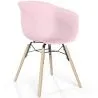 Eetkamerstoel - Scandinavisch Design - Natuurlijke Houten Poten - Polin image 9