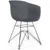 Eetkamerstoel - Scandinavisch Design - Zwarte Poten - Polin image 9
