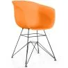 Eetkamerstoel - Scandinavisch Design - Zwarte Poten - Polin image 9