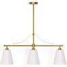 Hanglamp in Metaal Oudgoud met 3 Kappen - Bubles image 9