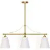 Hanglamp in Metaal Oudgoud met 3 Kappen - Bubles image 9