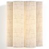 Wandlamp met stoffen kap en verouderde gouden structuur - Treya image 9