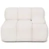 Modulaire Hoekbank Links - Bekleed Met Wit Boucléstof - Bianca image 9