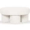 Design Ottoman In Wit Boucléstof – Moderne Salontafel - Sera image 9