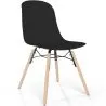 Eetkamerstoel met poten van natuurlijk hout – Moderne stijl en functionaliteit -Broly image 9