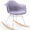 Schommelstoel Moderne Stof Bekleed – Nordic Stijl - Nordika image 9