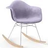 Schommelstoel Moderne Stof Bekleed – Nordic Stijl - Nordika image 9