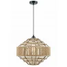 Hanglamp - Natuurlijke Touw en Zwart Metalen Frame - Lapor image 9