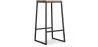 Industriële Design Kruk - Hout & Metaal - 76cm - Big Boy image 9
