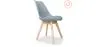 Set van 2 Denisse stoelen in Scandinavisch design met kussen - Mat image 9