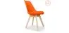 Set van 2 Denisse stoelen in Scandinavisch design met kussen - Mat image 9