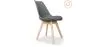 Set van 2 Denisse stoelen in Scandinavisch design met kussen - Mat image 9