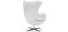 Fauteuil met armleuningen - Bekleed met lakleer - Egg Design - Brave - Eny image 9