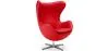Fauteuil met armleuningen - Bekleed met lakleer - Egg Design - Brave - Eny image 9