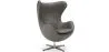 Fauteuil met armleuningen - Bekleed met lakleer - Egg Design - Brave - Eny image 9