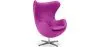 Fauteuil met armleuningen - Bekleed met lakleer - Egg Design - Brave - Eny image 9