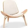 Design Fauteuil - Scandinavische Fauteuil - Bekleed met stof - Lucy image 9