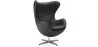 Fauteuil met armleggers - Leren bekleding - Egg Design - Brave - Eny image 9