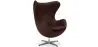 Fauteuil met armleggers - Leren bekleding - Egg Design - Brave - Eny image 9