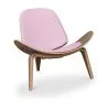Design Fauteuil - Scandinavische Fauteuil - Bekleed met kunstleer - Lucy image 9