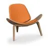 Design Fauteuil - Scandinavische Fauteuil - Bekleed met kunstleer - Lucy image 9