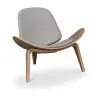 Design Fauteuil - Scandinavische Fauteuil - Bekleed met kunstleer - Lucy image 9