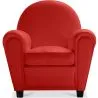 Fauteuil met armleggers - Gestoffeerd in kunstleer - Club image 9