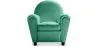 Fauteuil met armleggers - Gestoffeerd in kunstleer - Club image 9