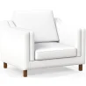 Fauteuil met armleuningen - Bekleed in leer - Mattathais image 9