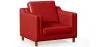 Fauteuil met armleuningen - Bekleed in leer - Mattathais image 9