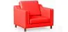 Fauteuil met armleuningen - Bekleed in leer - Mattathais image 9