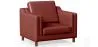 Fauteuil met armleuningen - Bekleed in leer - Mattathais image 9
