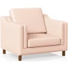 Fauteuil met armleuningen - Bekleed in leer - Mattathais image 9