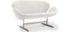 2-zits gebogen bank - stoffen bekleding - Svin image 9